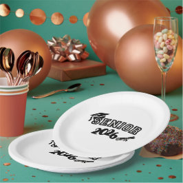 Plato de papel Senior 2026