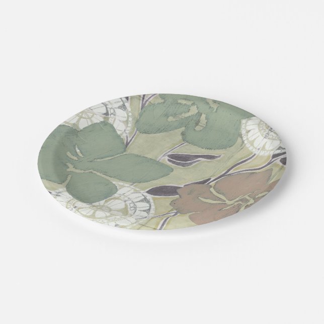 Plato De Papel Serene Pastels II (Angular)