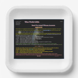 Plato De Papel Serie OVNI: Encuentros alienígenas y militares