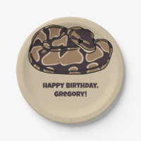Serpiente de Ball Python, marrón y tan personaliza