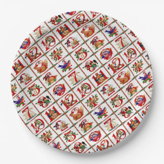 Plato De Papel Servilletas de papel de estampado de colcha de los