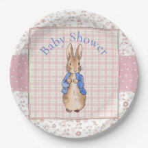Servilletas para baby shower de conejo clásico