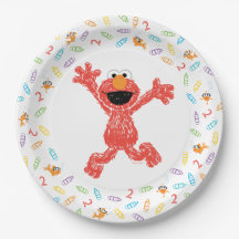 Sesame Street Elmo | Cumpleaños Crayon