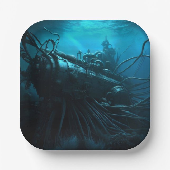 Plato De Papel SF - 20.000 Ligas 2 (Anverso)