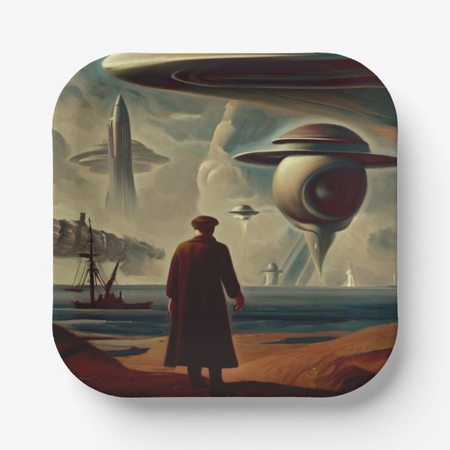 Plato De Papel SF Masters de Dinamarca 1 (Anverso)