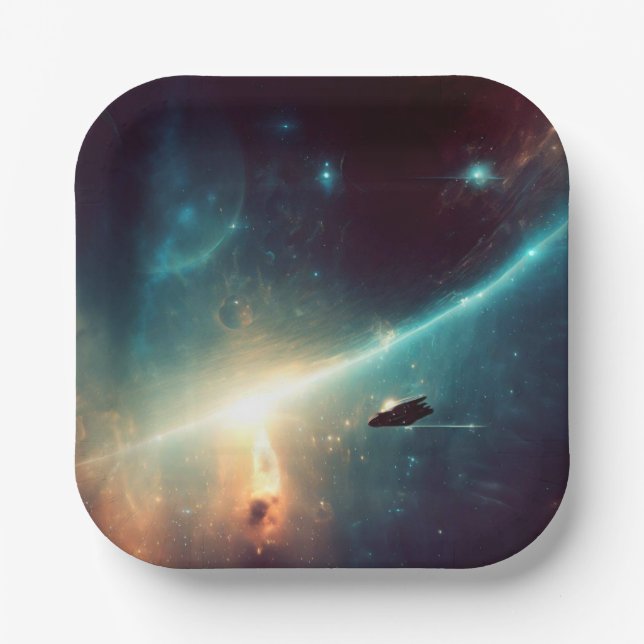 Plato De Papel SF - Opera espacial 2 (Anverso)