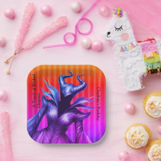 Plato De Papel Shadow Ball Dark Fantasy Party | green Paper Cup