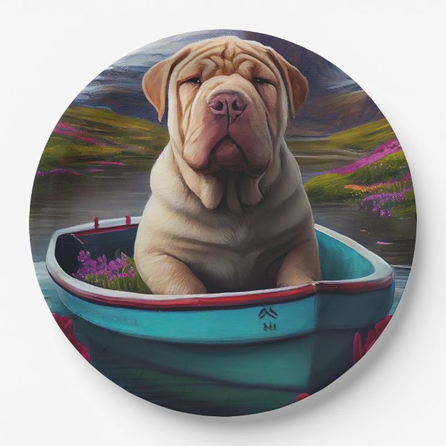 Plato De Papel Sharpei en un pádel: una aventura escénica (Anverso)