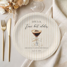 She's a Tini Bit Older Espresso Martini Birthday