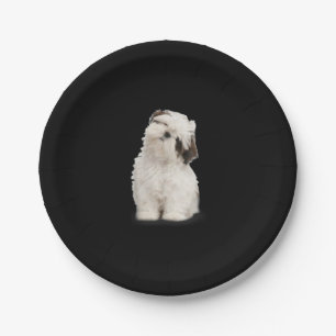 Plato De Papel Shih Tzu   Shih Tzu Puppy Gift