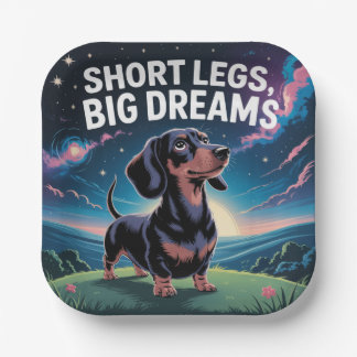 Plato De Papel Short Legs, Big Dreams