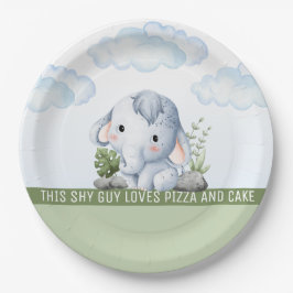 Plato De Papel Shy Guy Birthday Paper Plate