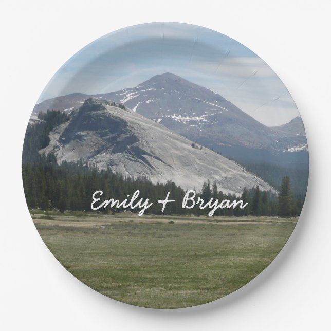 Plato De Papel Sierra Nevada III Parque Nacional Yosemite (Anverso)