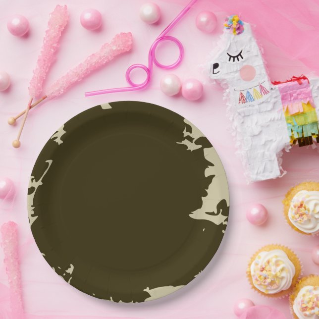 Plato De Papel Simplicité Organique (Fiesta)