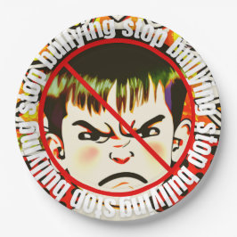 Plato De Papel Sin bullying