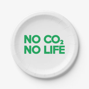 PLATO DE PAPEL SIN CO2 SIN VIDA