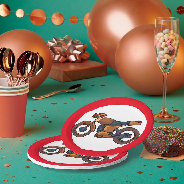 Plato De Papel Sin motocicletas Rótulo de carretera (Subido por el creador)