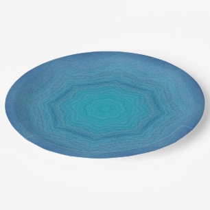 Plato De Papel Sint Maarten Ocean Swirls