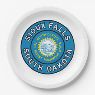 Plato De Papel Sioux Falls Dakota del Sur