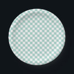 Plato De Papel Skateboard dos rad 2º Birthday Paper Plates<br><div class="desc">Patinaje Dos placas fiestas Rad 2º cumpleaños con cheque azul.</div>