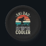 Plato De Papel Ski Dad<br><div class="desc">Ski Dad</div>