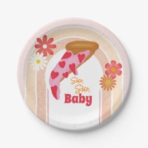 Plato De Papel Slice Slice Baby Shower Pizza Fiesta
