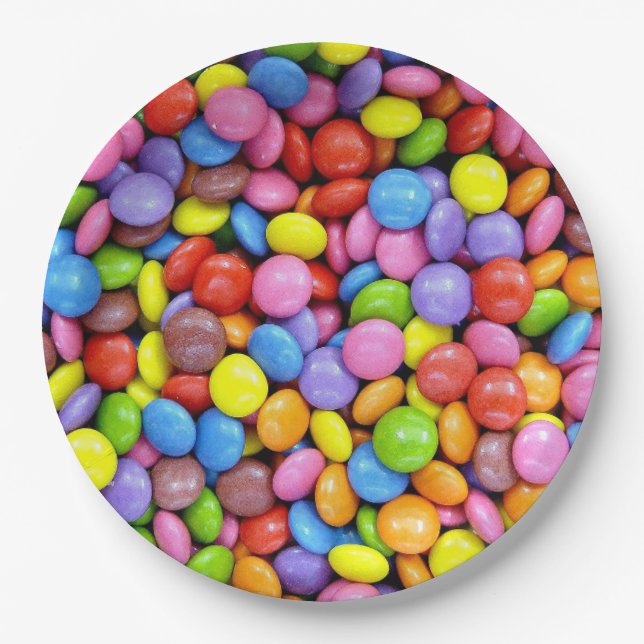Plato De Papel Smartie Fun (Anverso)