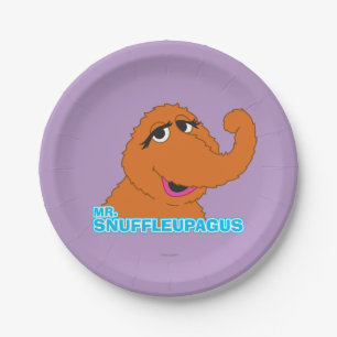Plato De Papel Snuffleupagus Relajación