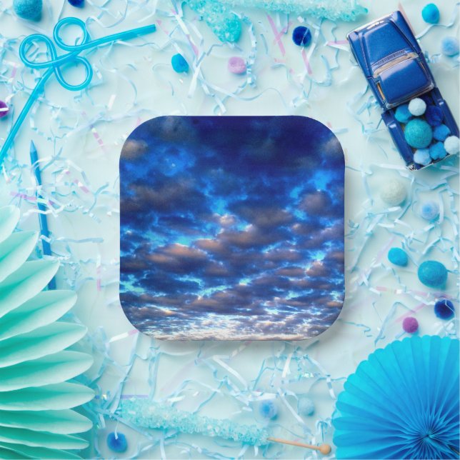 Plato De Papel Soar, por más (Fiesta)