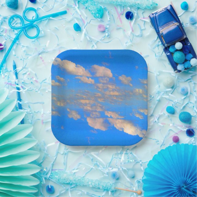 Plato De Papel Soar, por más (Fiesta)