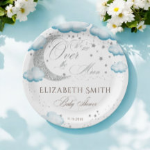 Sobre el Baby Shower de Moon Silver Blue Boy