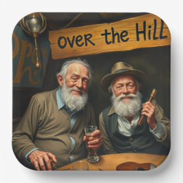 Plato De Papel Sobre el Hill Club 2