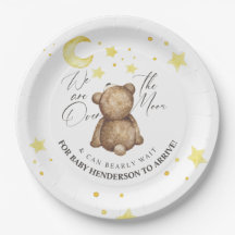 Sobre la luna Teddy Bear Baby Shower