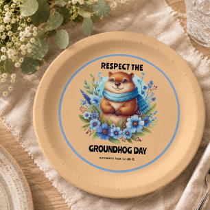 Plato De Papel ¿Sobrevalorado? Acuarela que celebra el Día de la