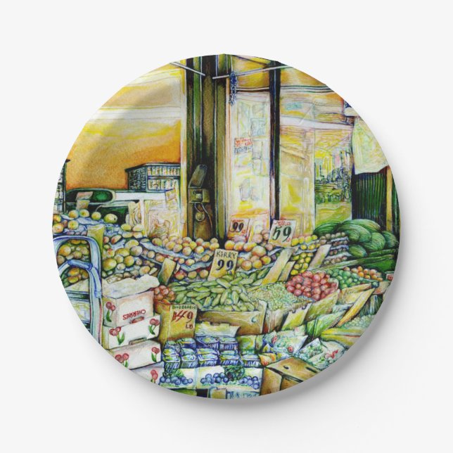 Plato De Papel Socavar la gentrificación artística (Anverso)