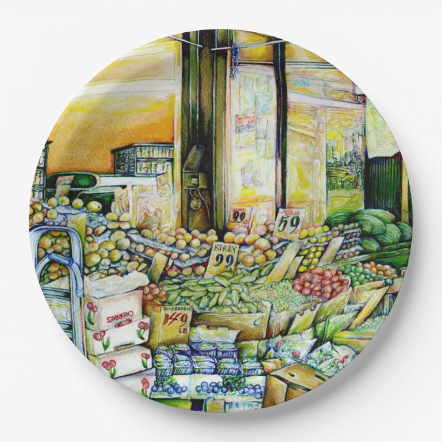 Plato De Papel Socavar la gentrificación artística (Anverso)