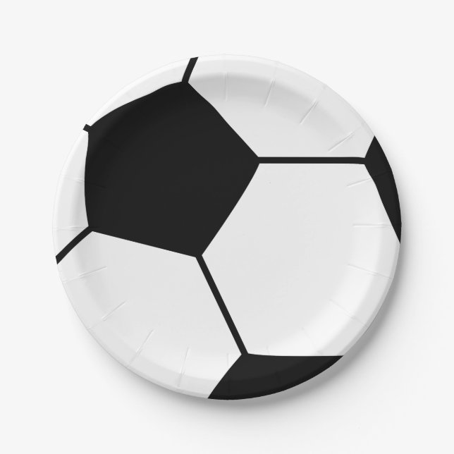 PLATO DE PAPEL SOCCER (Anverso)