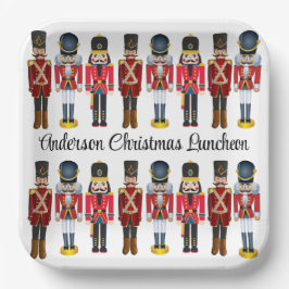 Plato De Papel Soldado casero personaliza Navidades de corte de t