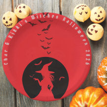 Solo ve placas de papel de fiesta de Halloween