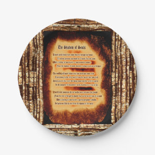 Plato De Papel Sombra de almas