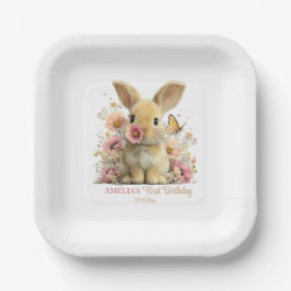 Plato De Papel Somebunny is Turning One Paper Plates