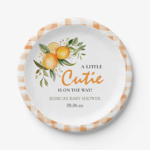Plato De Papel Somebunny Special Wildflowers Spring Baby Shower