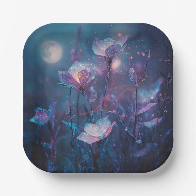 Plato De Papel Sonata - Crystal Pop - Placas de papel (Anverso)