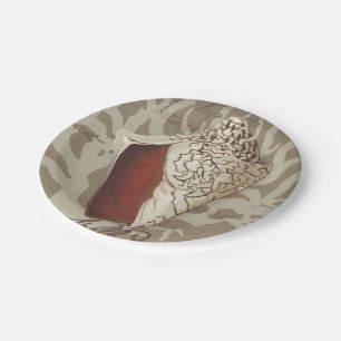 Plato De Papel Soneto marítimo IV