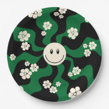 Sonrisa - Verde, Crema y Negro