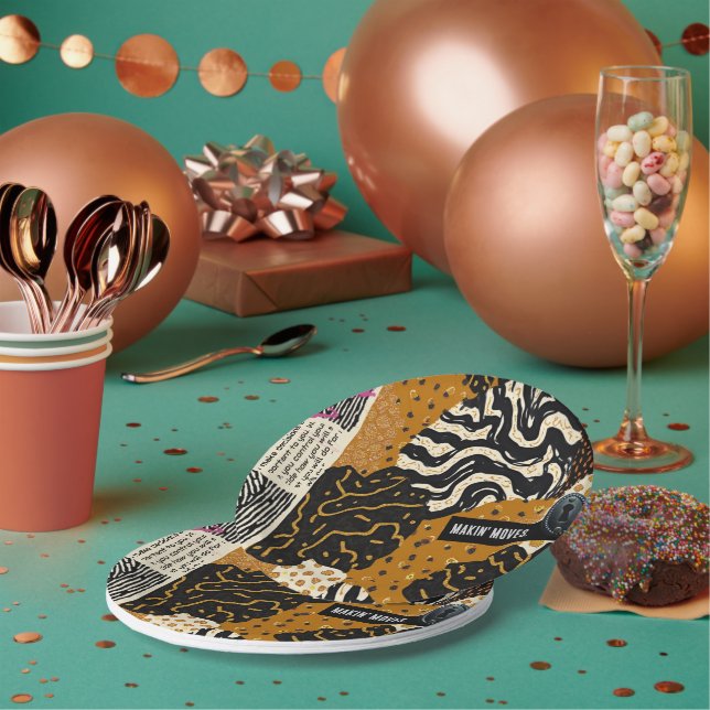 Plato De Papel Sophisticated Luxury African Asian Caribbean (Multi)