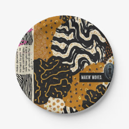 Plato De Papel Sophisticated Luxury African Asian Caribbean