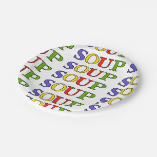 PLATO DE PAPEL SOPORTE