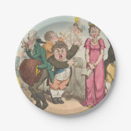 Plato De Papel Sorpresa - Placas redondas de papel