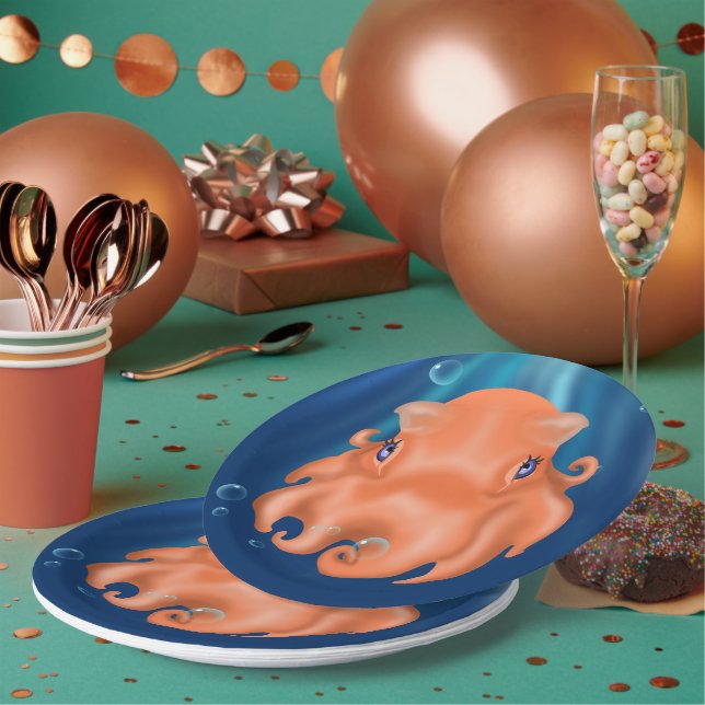 Plato De Papel Soy placas de papel escuálidas (Multi)